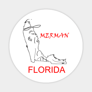 A funny map of Florida - 3 Magnet